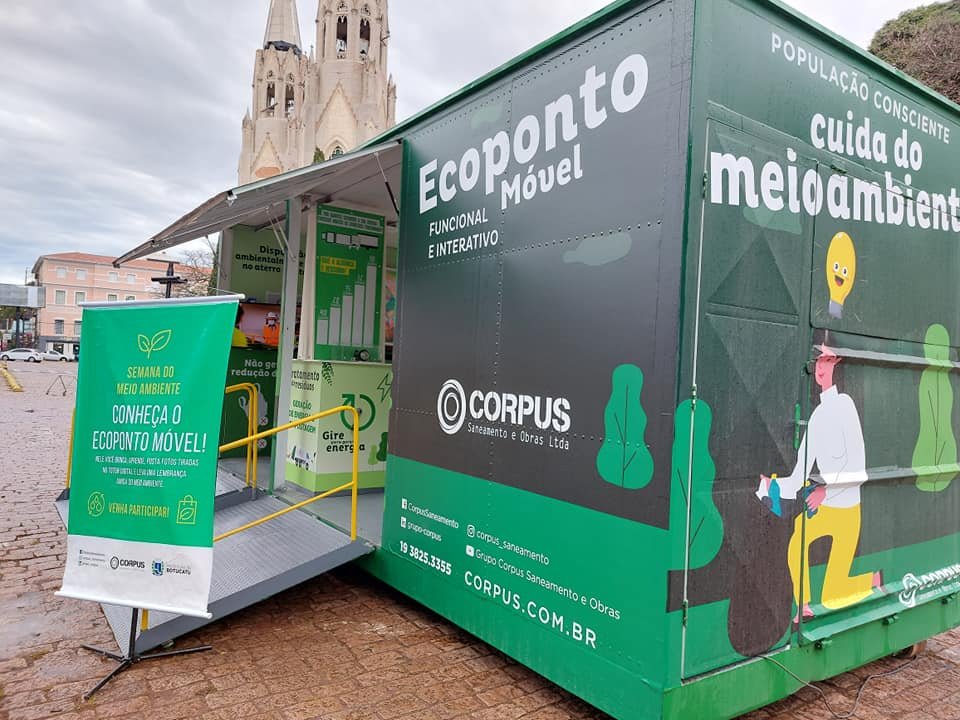 Ecoponto Móvel estará em Botucatu para ação educativa ambiental