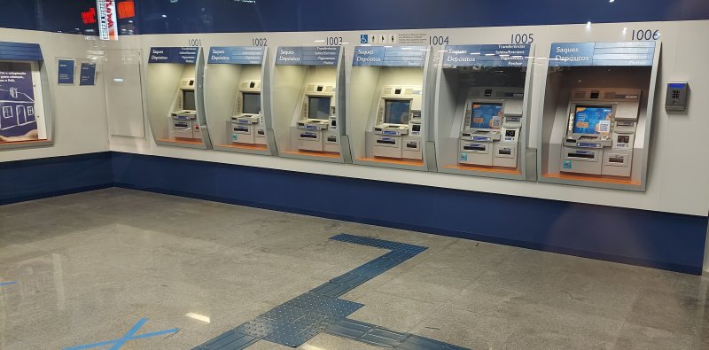 Concentração bancária cai para 76,6% em 2021