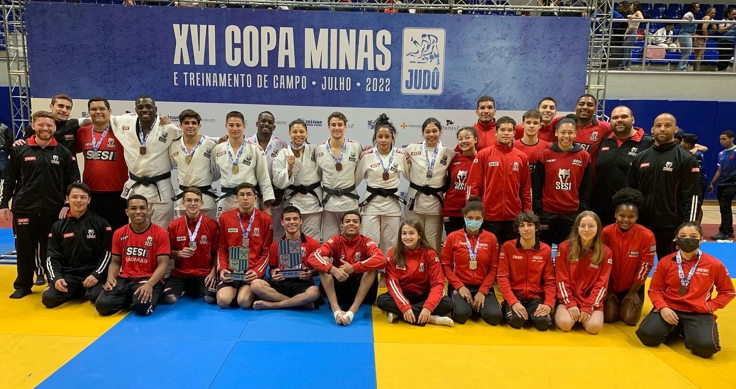 Judô do Sesi Botucatu é campeão sênior da Copa Minas