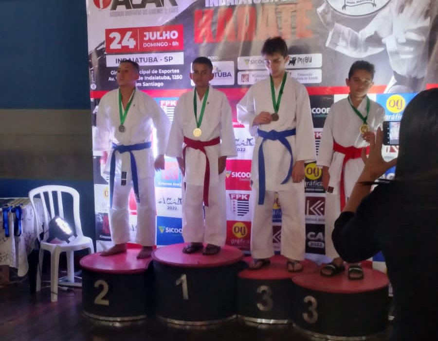 Equipe botucatuense de Karatê é campeã geral da 4ª Etapa ACAK em Indaiatuba