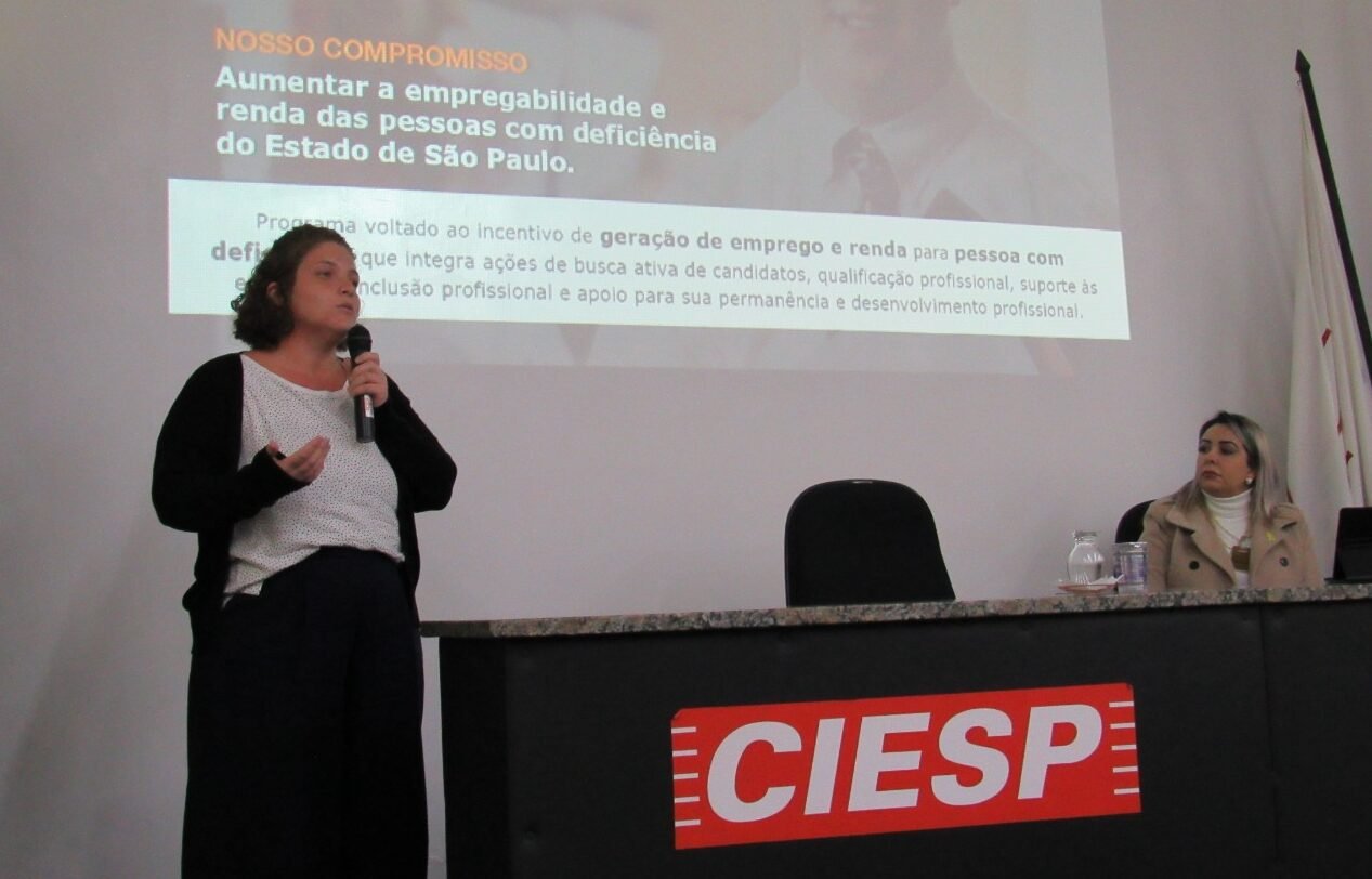 Ciesp Botucatu promove palestra sobre contratação de pessoas com deficiência