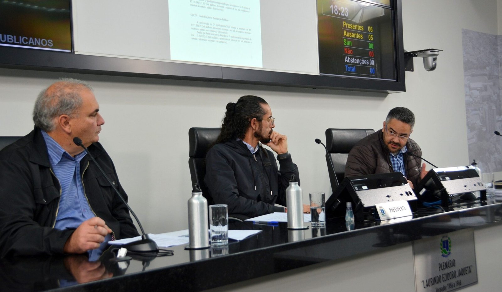 Metas fiscais do 2º quadrimestre de 2022 foram apresentadas em audiência pública na Câmara