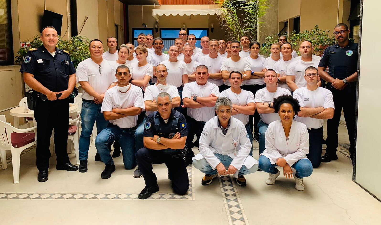 Futuros Guardas Municipais fazem doação de sangue ao Hemocentro de Botucatu