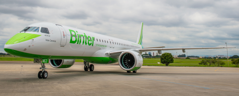 Embraer confirma a venda de cinco aeronaves para a Europa