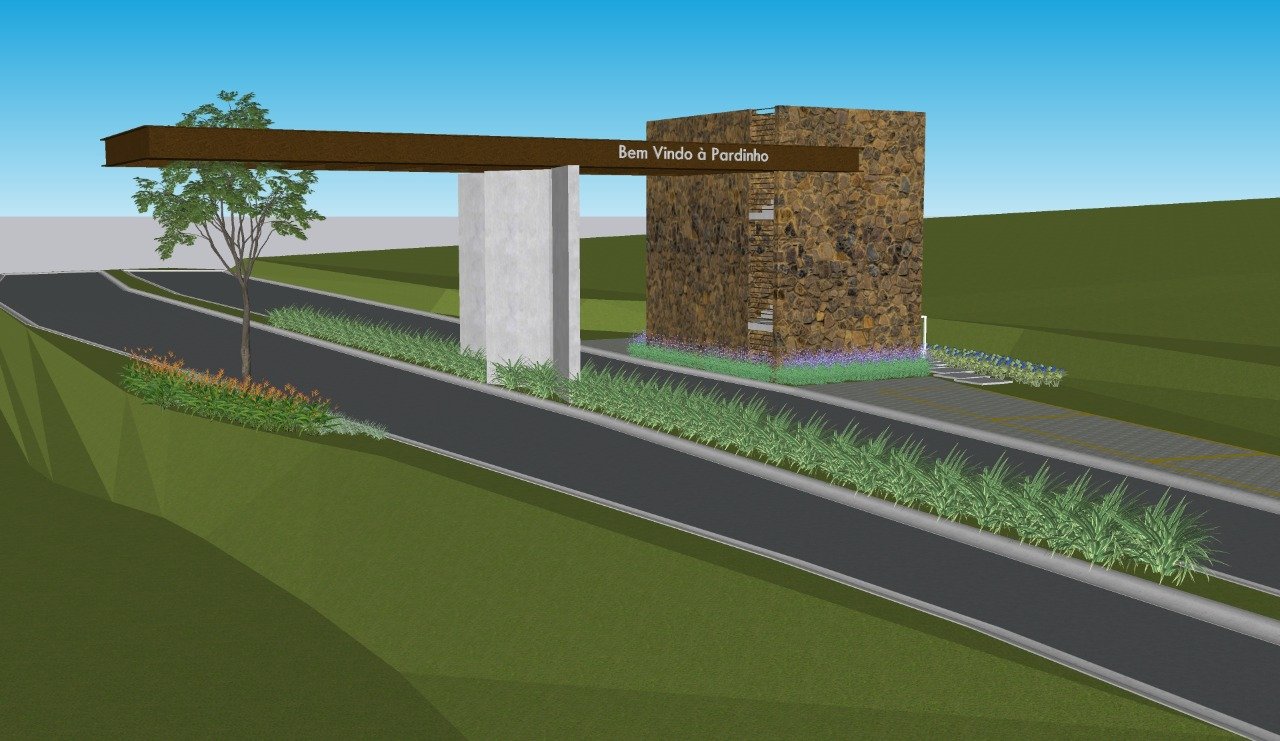 Pardinho inicia construção de novo portal turístico