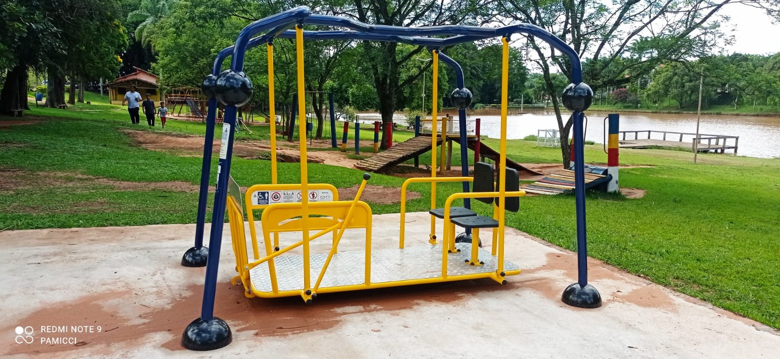 Horto Florestal de Avaré recebe brinquedos adaptados para crianças com deficiência