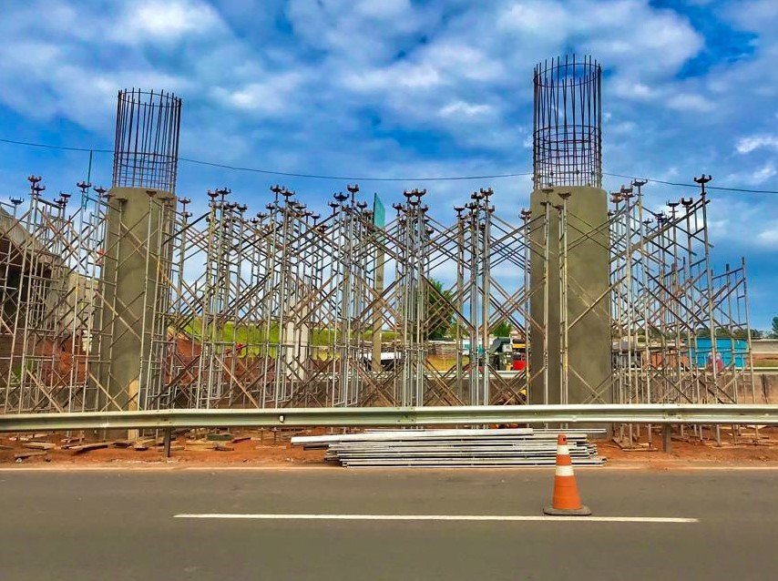 Concessionária instalará escoramento no viaduto da Rondon, em Botucatu