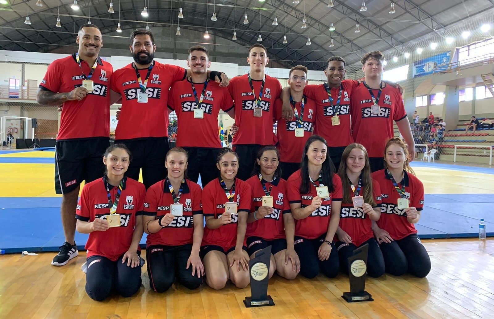 Atletas do Sesi-SP se destacam no Campeonato Brasileiro de Judô