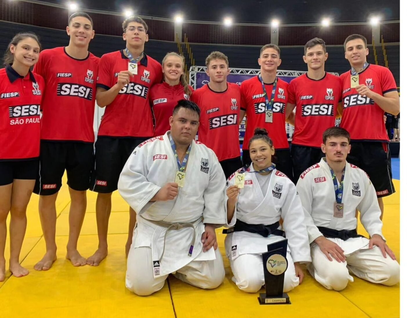 Judô do Sesi-SP é campeão do Aberto Nacional Sub-23