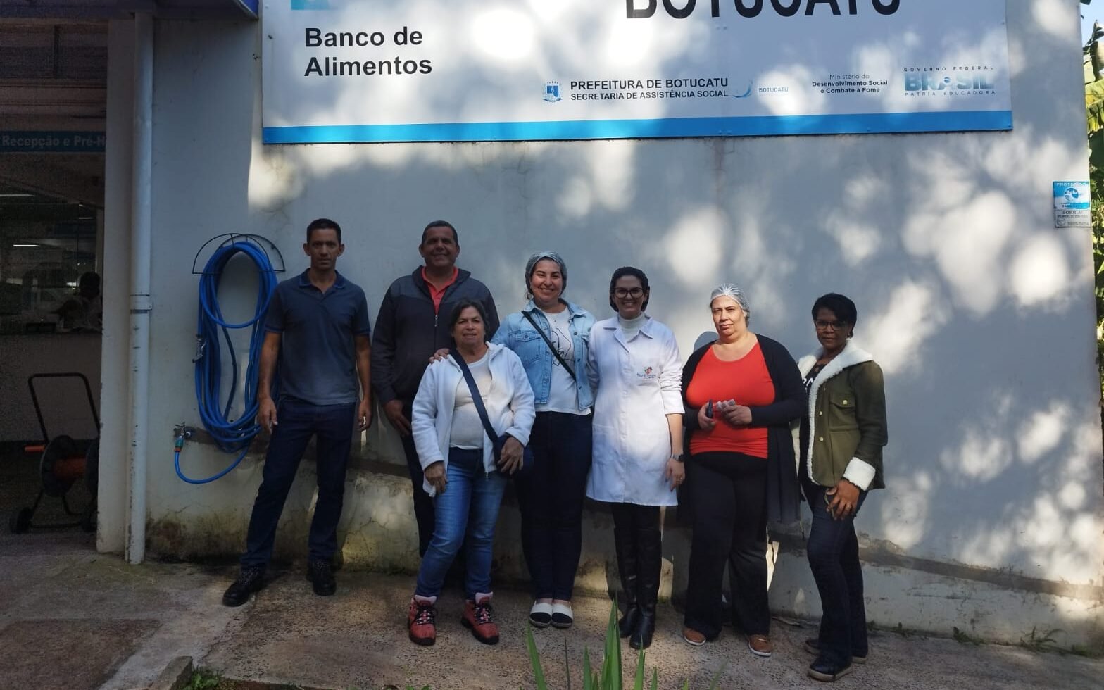 Banco de Alimentos de Botucatu recebe a visita da Segurança Alimentar de Araraquara
