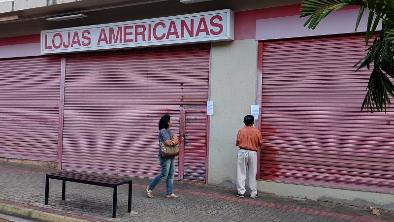 Americanas fecham loja em Botucatu