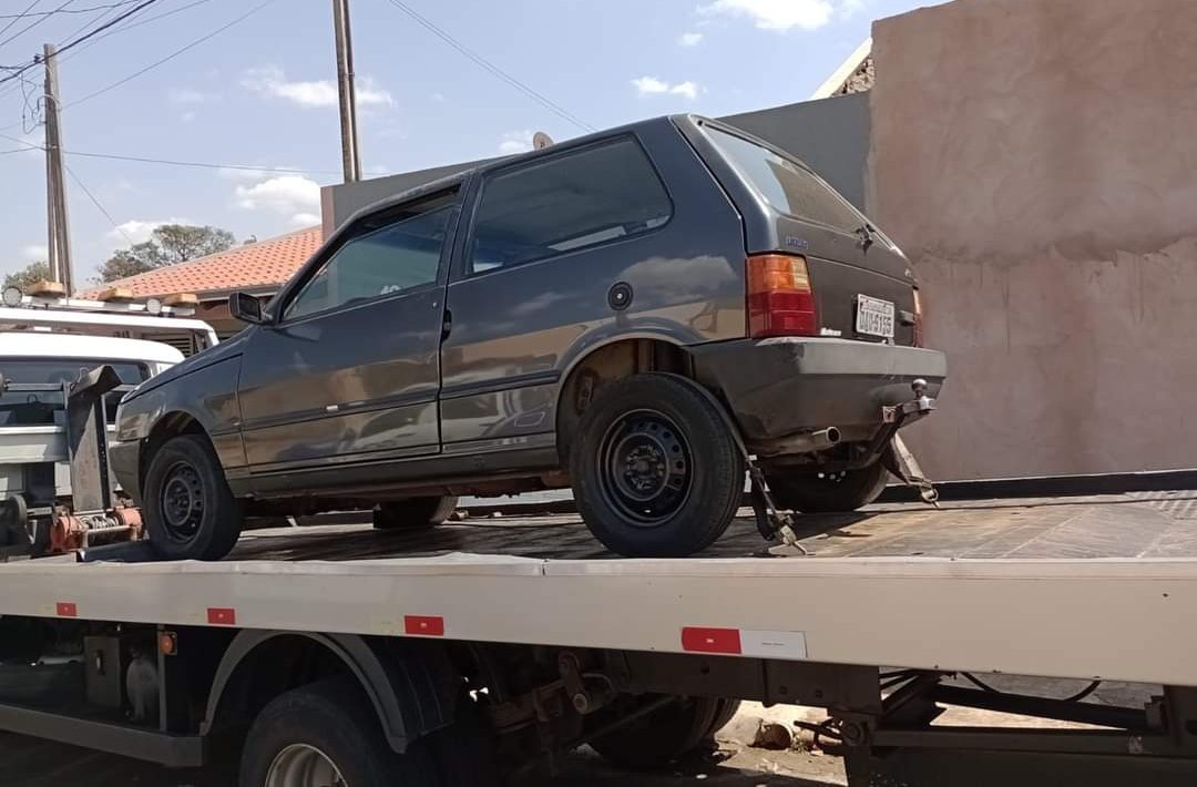 Carro furtado é recuperado pela GCM