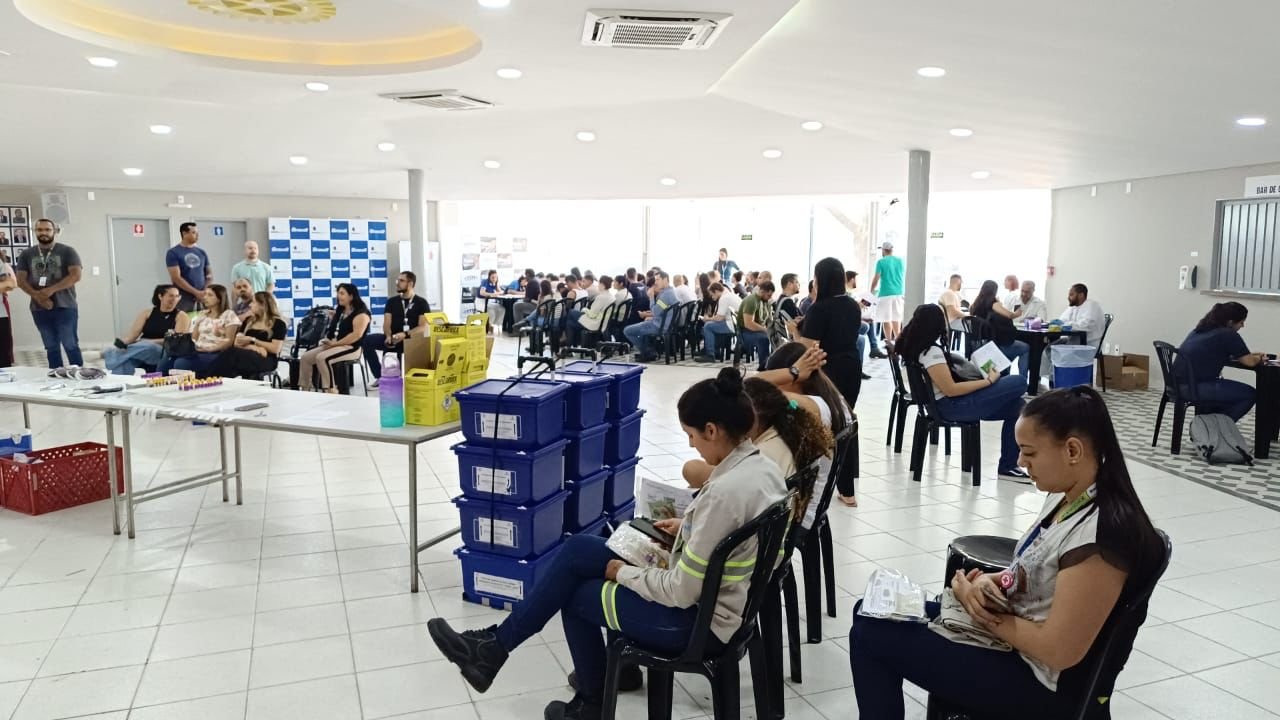 Colaboradores da Bracell doam sangue para Hemocentro de Botucatu