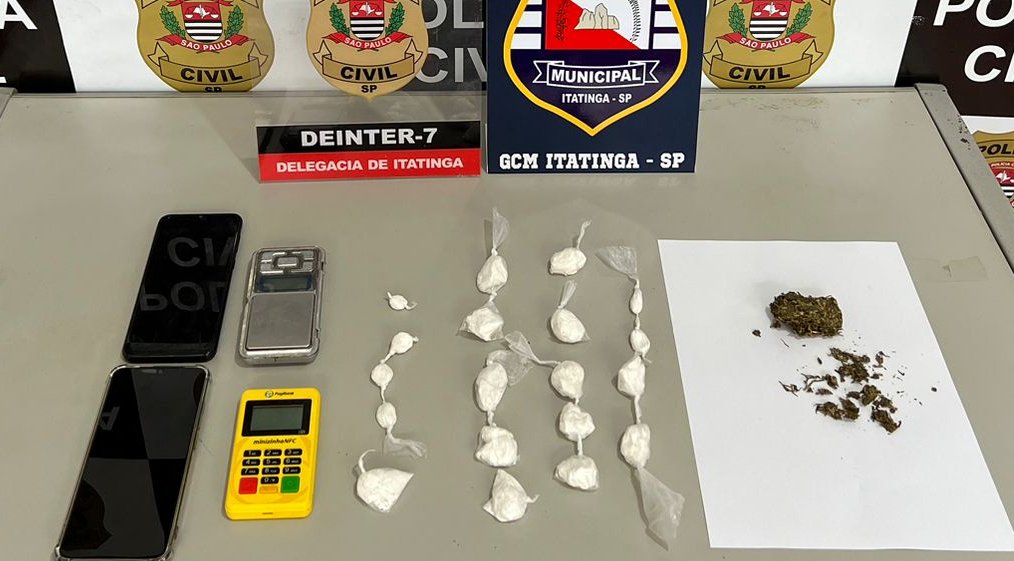 Traficante é preso após sair da cadeia e voltar para o crime