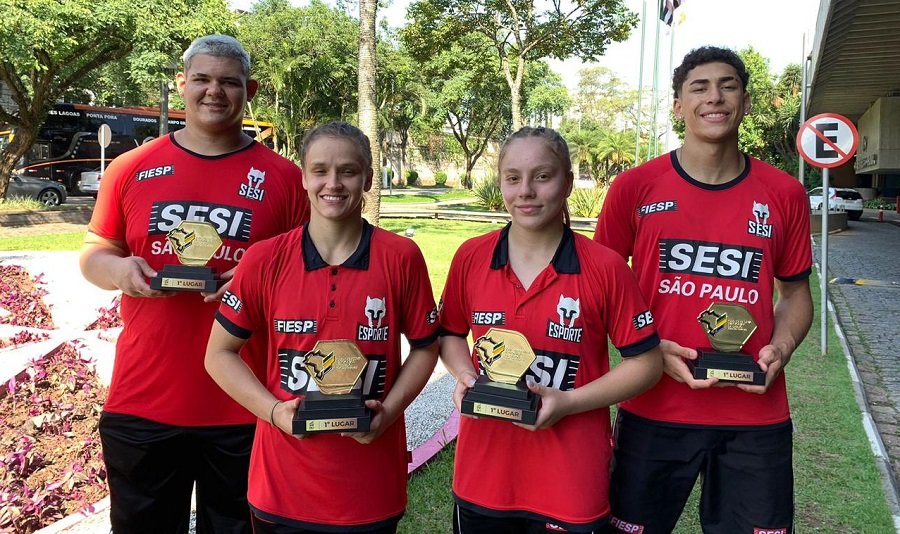 Atletas do Sesi Botucatu conquistam seletiva nacional de judô sub-18 e sub-21 