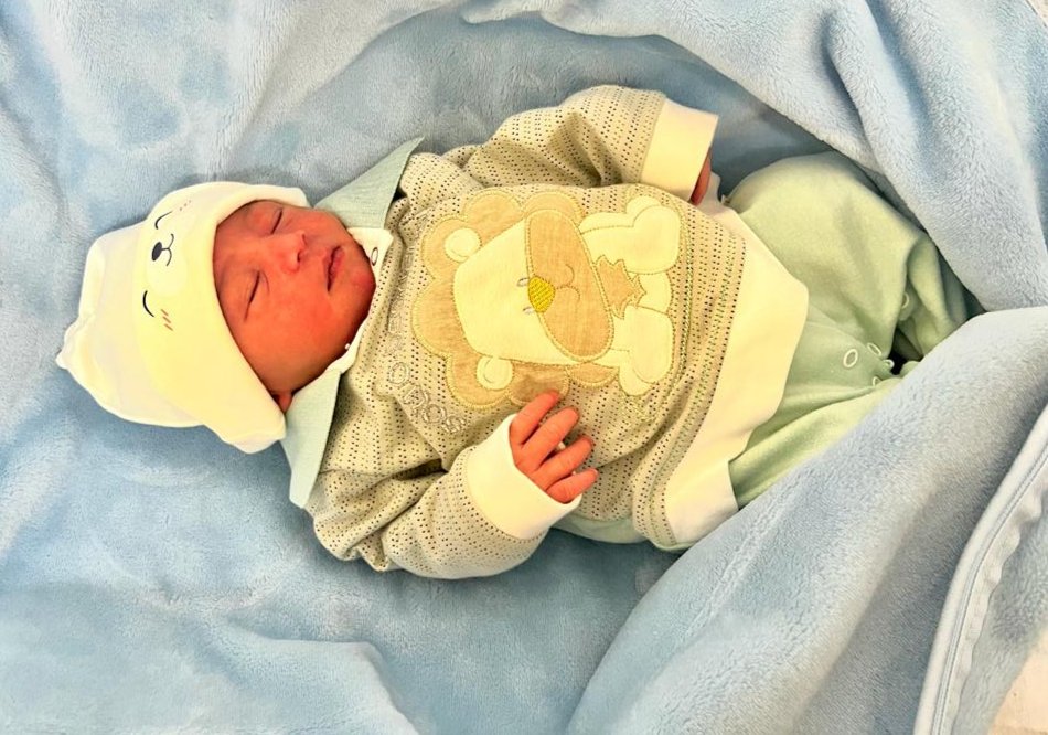 Arthur é o primeiro bebê de 2024 nascido em Botucatu