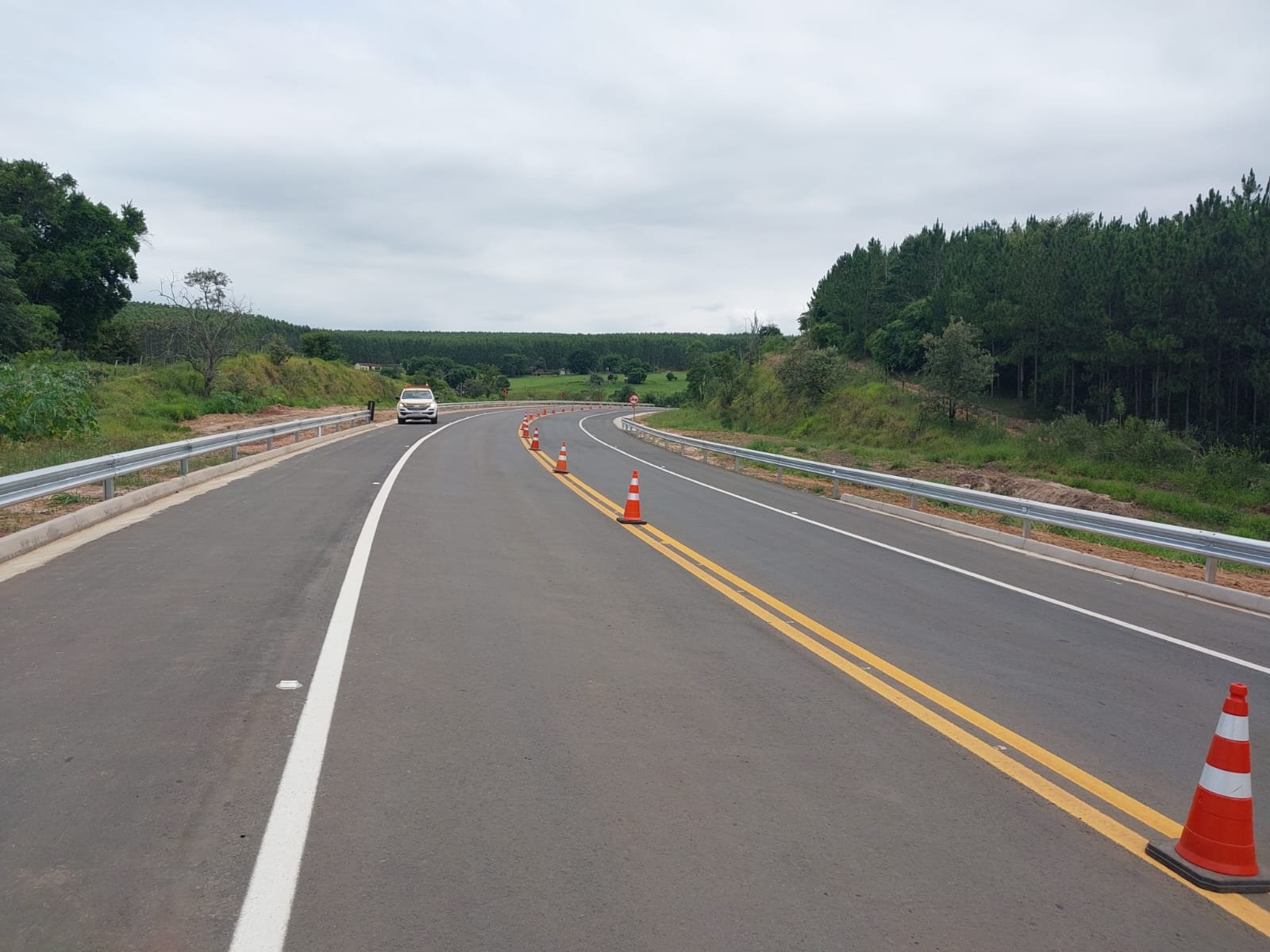 DER libera trecho de rodovia em Bofete