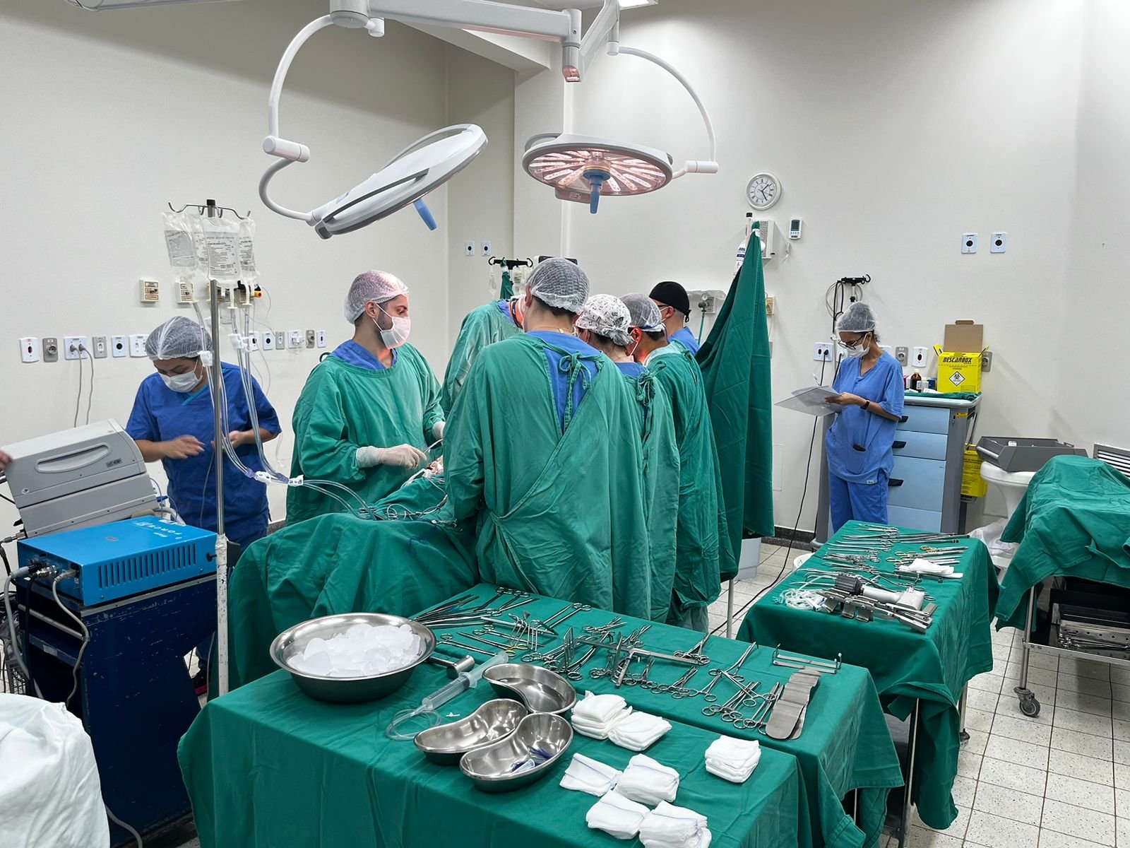 HC de Botucatu realiza múltipla captação de órgãos de um único doador