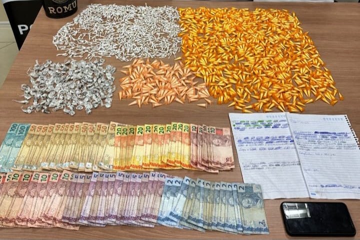 Polícia desmantela distribuidora de drogas na região