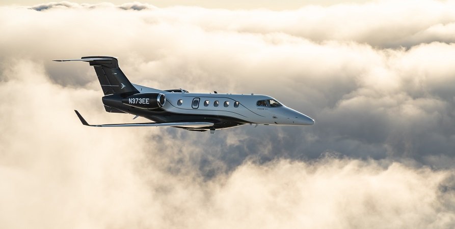 Phenom 300 da Embraer é o jato leve mais vendido no mundo
