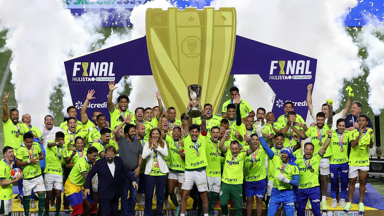 Palmeiras conquista o tri do Campeonato Paulista
