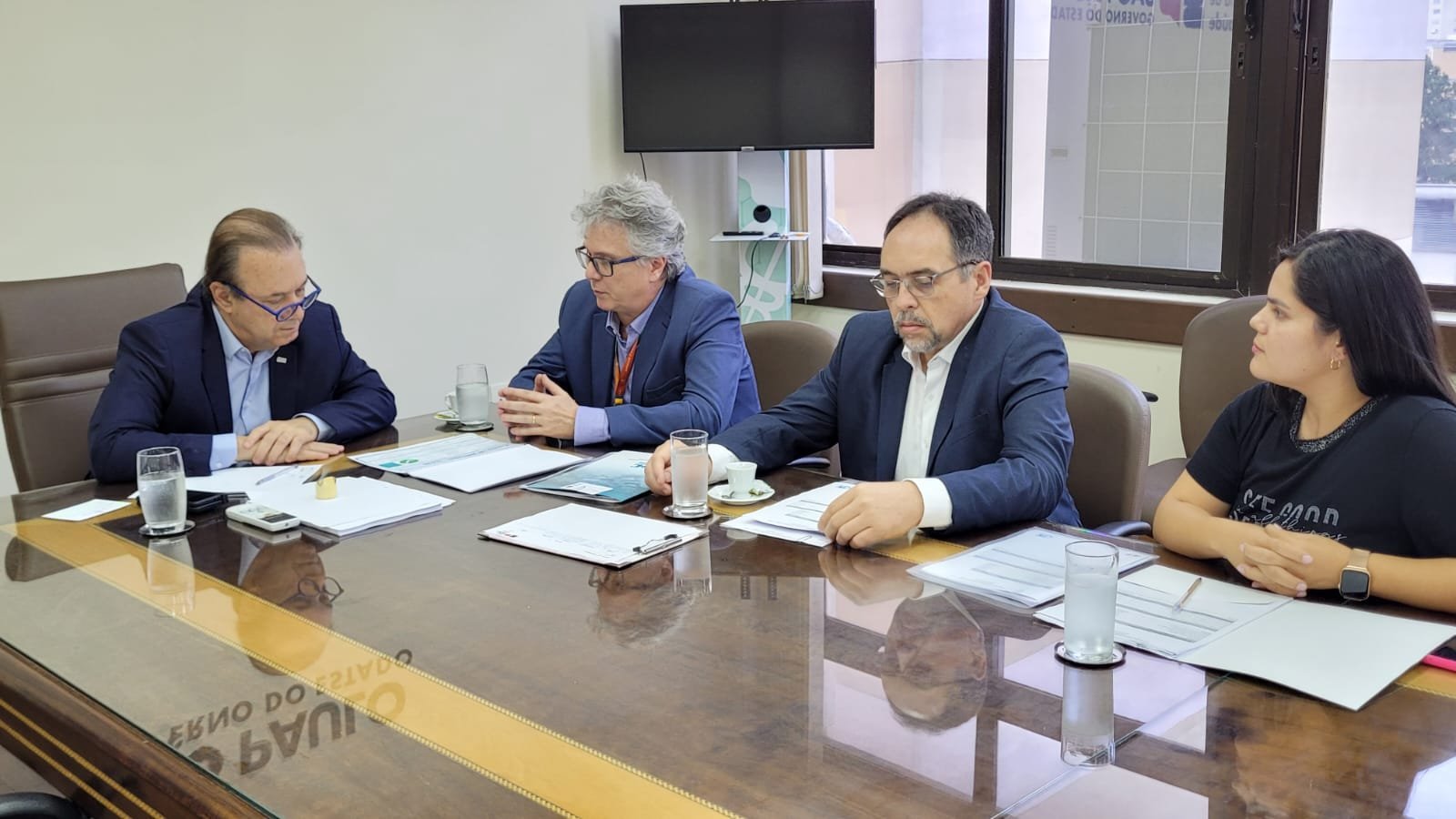 Gestores do HC de Botucatu reúnem-se com Secretário da Saúde para debater orçamento do hospital