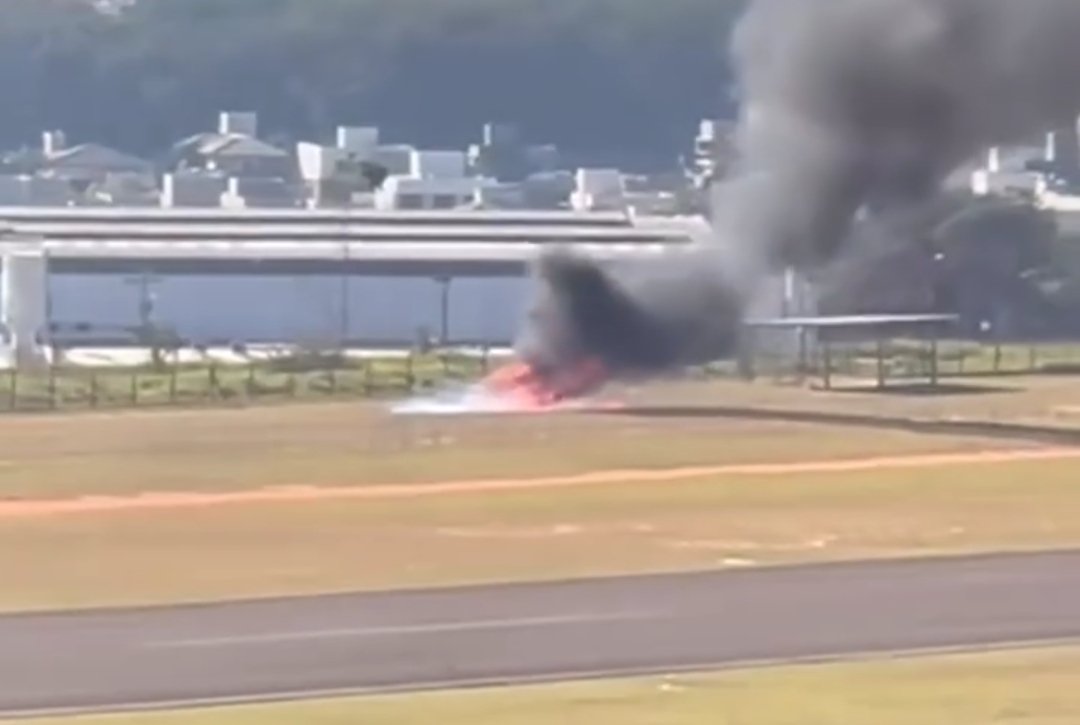 Piloto morre após avião cair no Aeroclube de Bauru