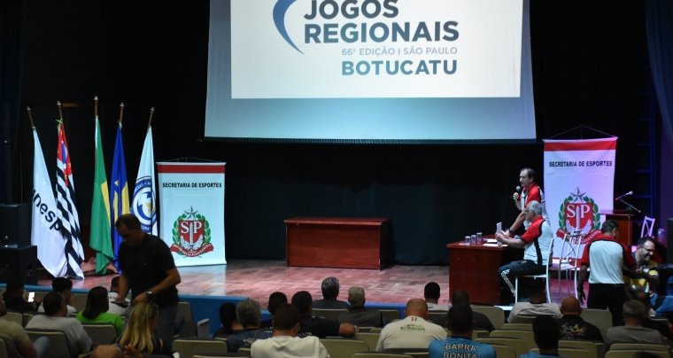 Botucatu detalha organização dos Jogos Regionais