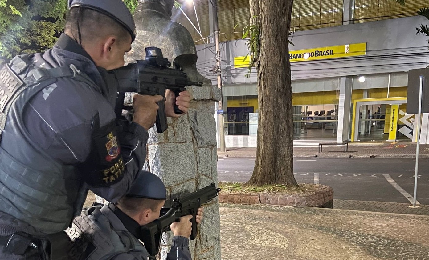 PM de Botucatu intensifica treinamento para atuação em situações de alto risco