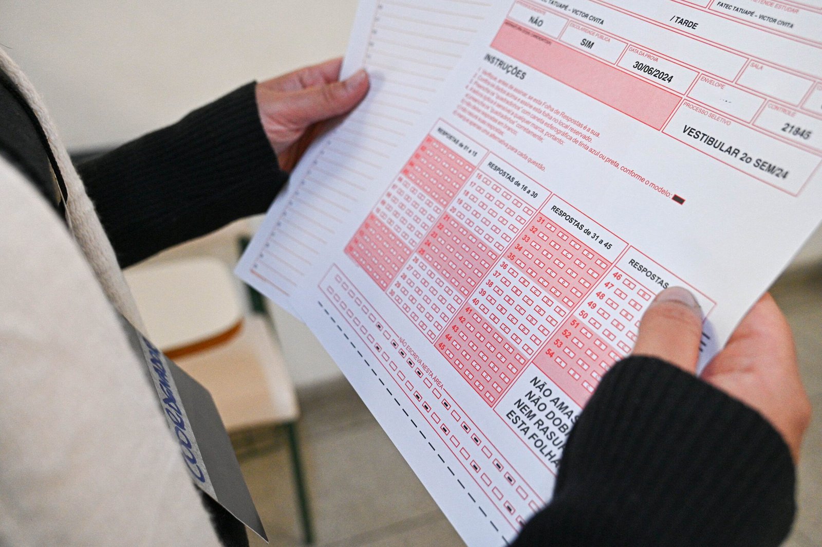 Gabarito do vestibular das Fatecs disponível para consulta