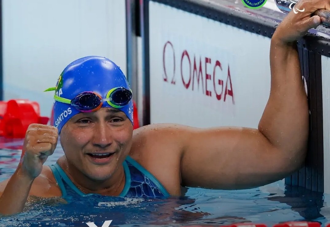 Patrícia Pereira é prata nos Jogos Paralímpicos de Paris