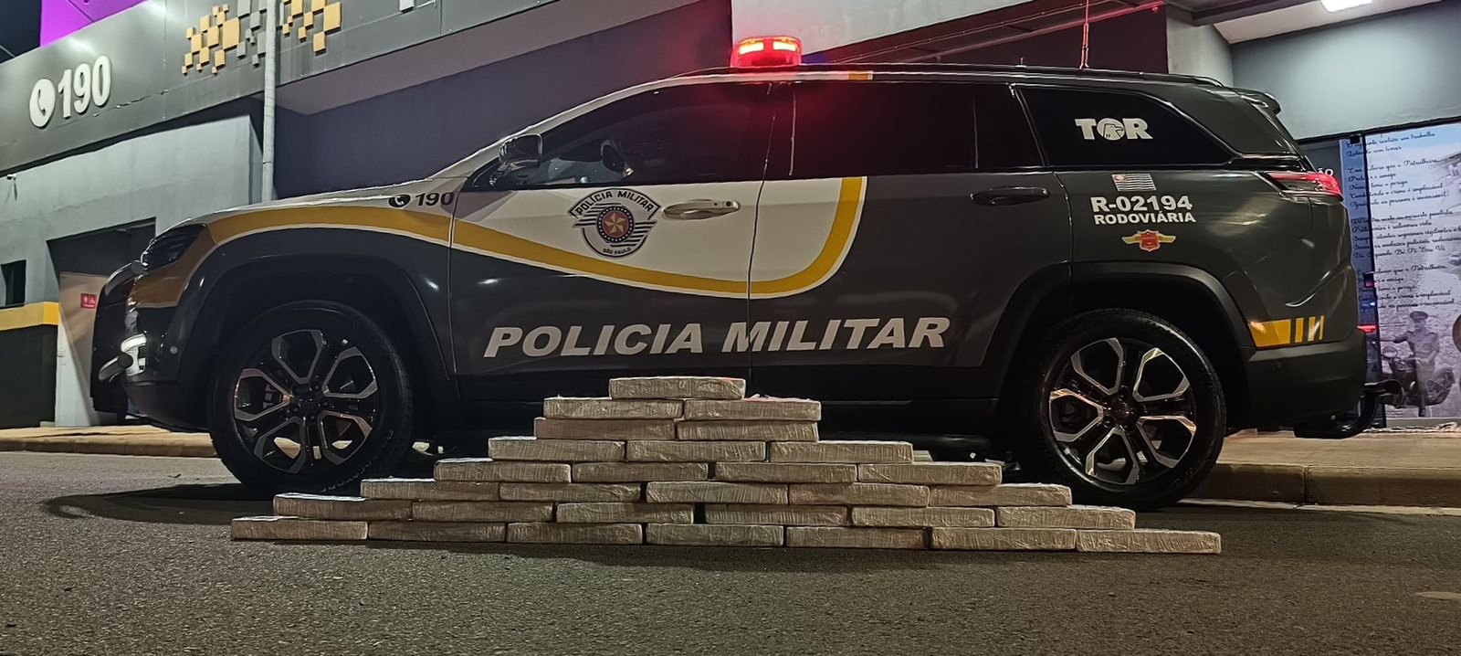 Passageira é flagrada com 30 quilos de maconha em bagagem