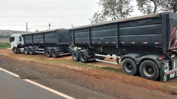 Homem morre ao ser atropelado por carreta em operação de “Pare e Siga”