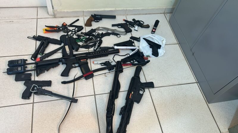 Apreensão de armas de fogo ilegais cresce 21% no interior
