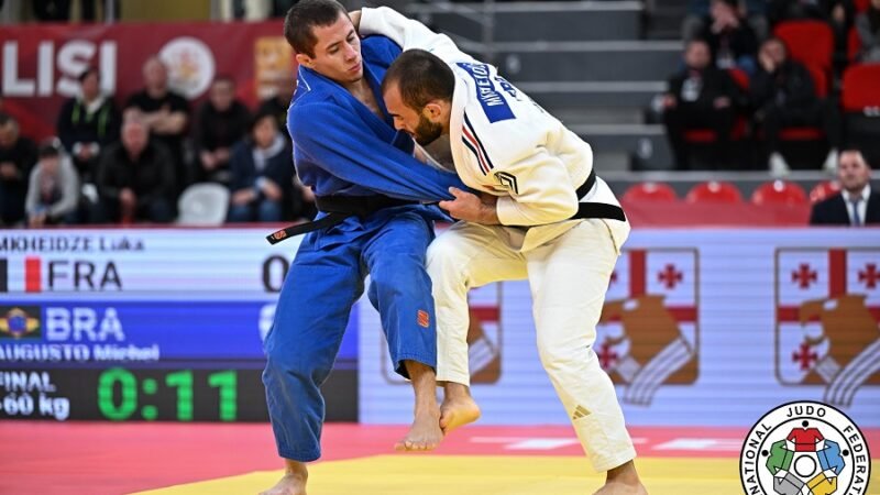 Michel Augusto conquista 1ª medalha do Sesi Judô em um Grand Slam