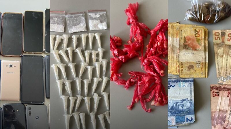 Polícia flagra tráfico de entorpecentes e maus-tratos a animais praticados em residência