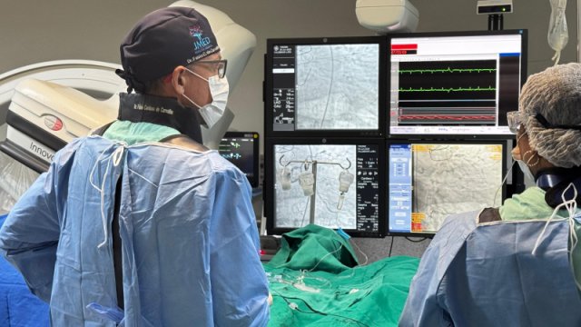 HC de Botucatu realiza procedimento inédito de angioplastia coronária com ultrassom