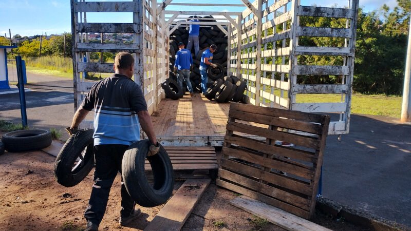 Botucatu fez recolhimento de 50 mil pneus