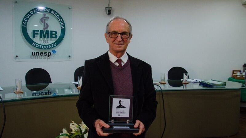 Unesp concede prêmio Montenegro ao prof. José Carlos Peraçoli