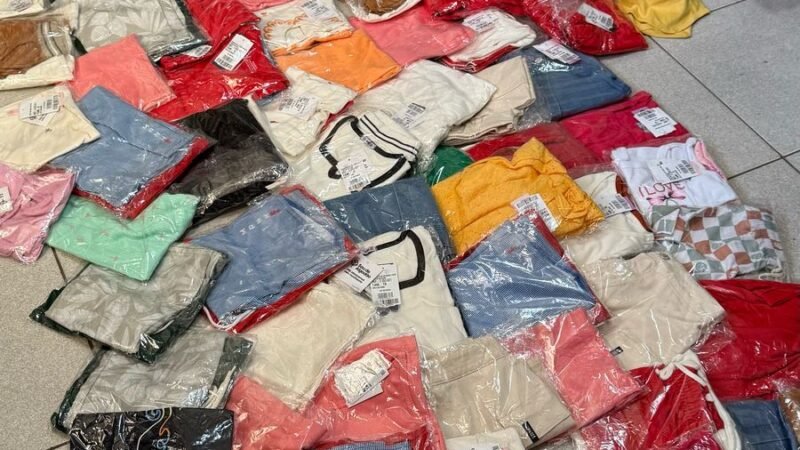 Polícia identifica autor de roubo contra loja de roupas