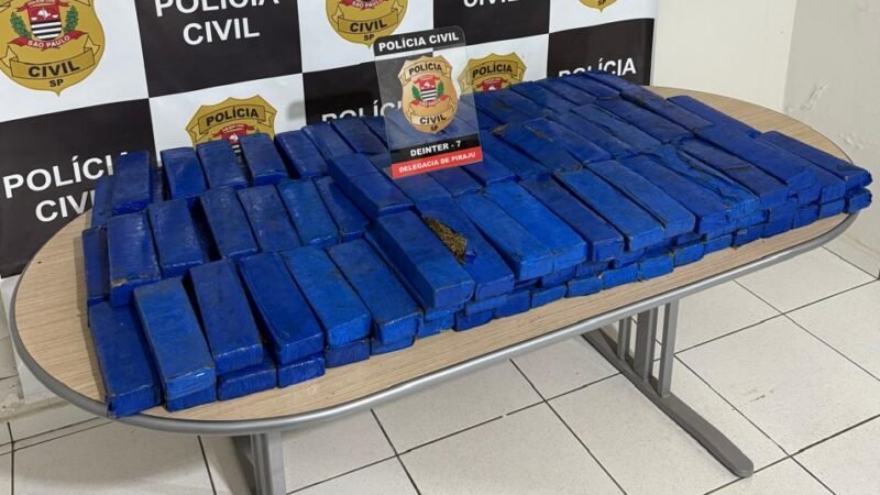 Polícia intercepta carregamento de maconha e prende casal