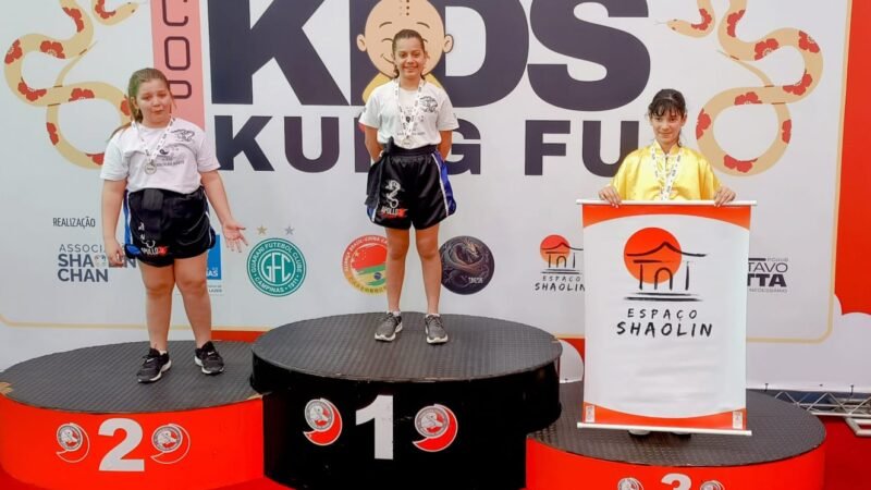 Botucatuense conquista bronze em Copa Kids de Kung Fu