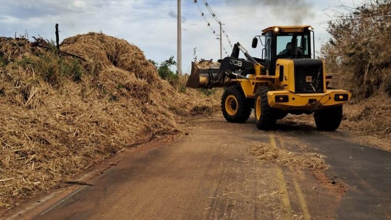Prefeitura de Botucatu intensifica ações na área rural após tempestade