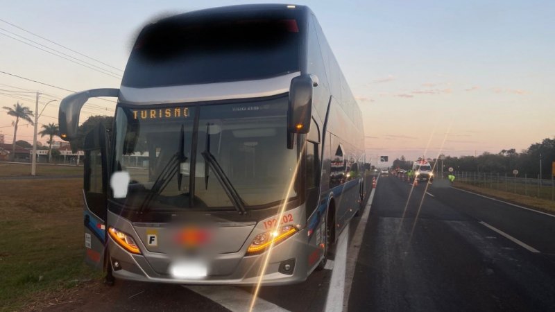 Pedestre morre atropelado por ônibus na Rondon