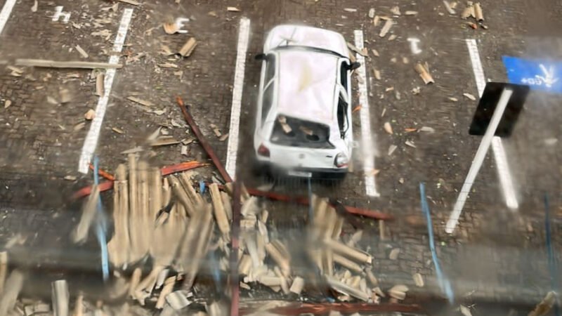 Temporal provoca estragos em Botucatu