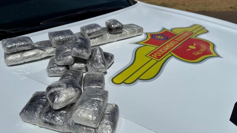 Passageira flagrada com 3 kg de haxixe em bagagem