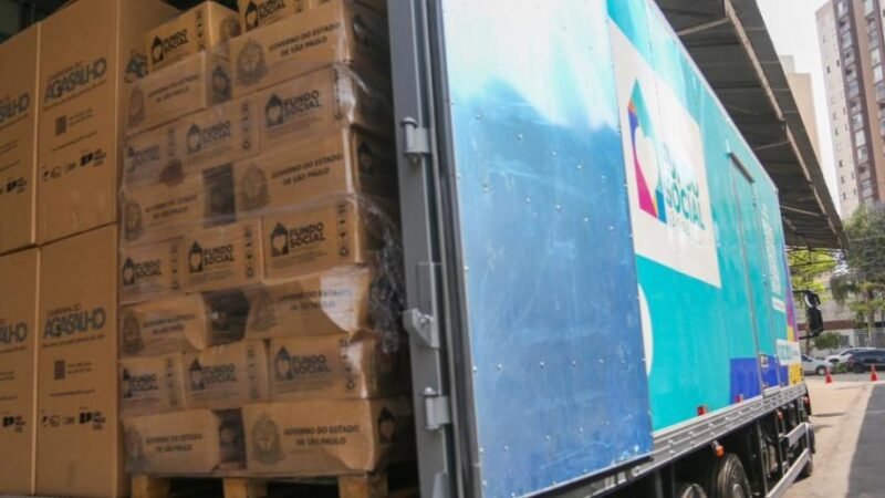 Botucatu recebe ajuda humanitária do Fundo Social de SP após vendaval