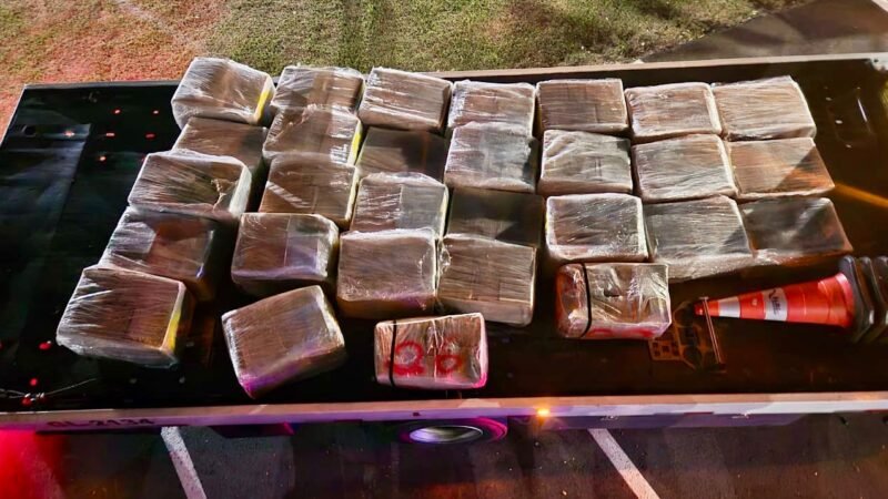 Polícia apreende 1 tonelada de maconha em carga de soja
