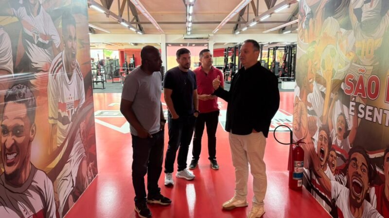 Diretoria da AAF conhece estrutura do futebol de base do São Paulo FC