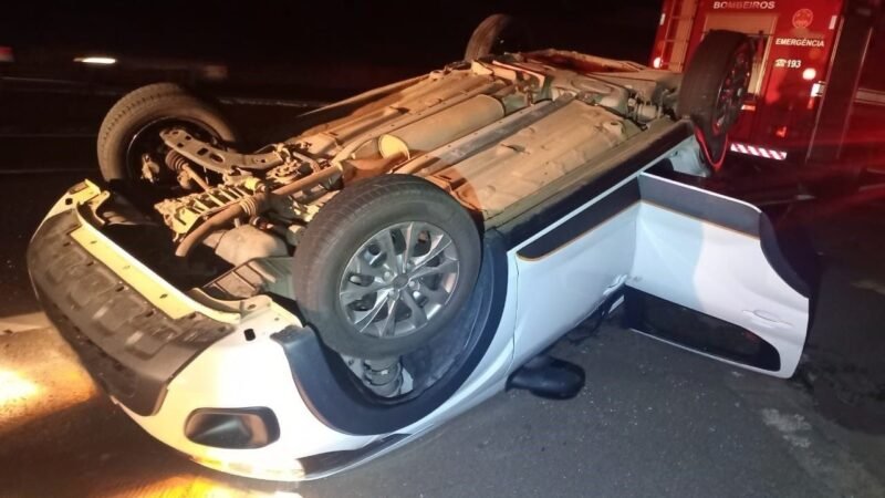 Pedestre pula de viaduto e acaba atropelado na Marechal Rondon